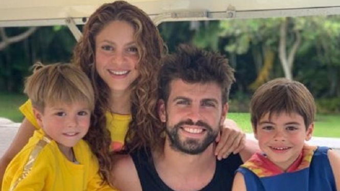 Shakira Ungkap 2 Anaknya dengan Gerard Pique Berbakat di Musik dan Sepakbola (Foto: Instagram)