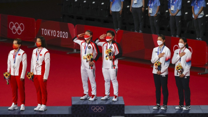 Sampah Elektronik untuk bahan medali emas perak perunggu di Olimpiade Tokyo 2020