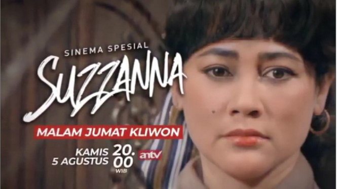 Sinema Spesial Suzzanna ANTV, Malam Jumat Kliwon. (Foto: Instagram @antv_official)
