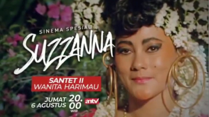 Sinema Spesial Suzzanna ANTV, Santet 2: Wanita Harimau. (Foto: Instagram @antv_official)
