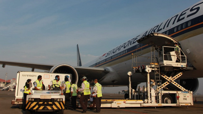 Tahap ke-35 Tiba, Stok Vaksin Diharapkan Digunakan Secara Cermat (Foto KPCPEN)