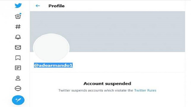 Akun Twitter Ade Armando dan Denny Siregar Menghilang, Ini Kata Netizen (Foto Tangkap Layar Twitter)