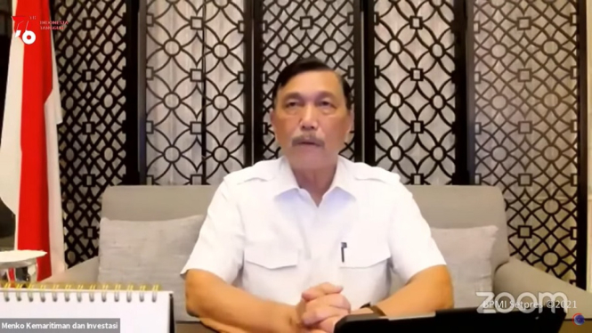 Luhut: Mal Dibuka Bertahap, di Bawah 12 Tahun dan di Atas 70 Tahun Dilarang Masuk (Foto Tangkap Layar Youtube)