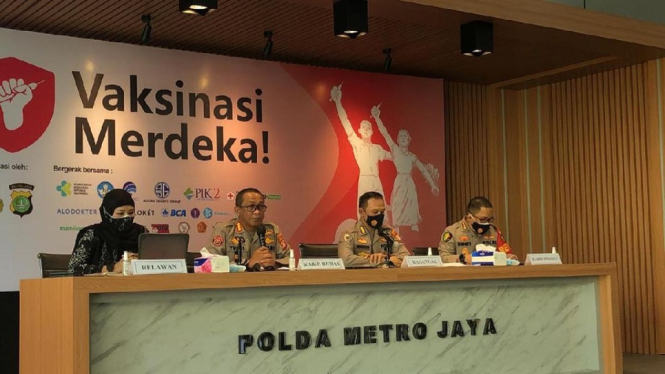 Polda Metro Jaya Akan Door to Door Jalankan Program Vaksinasi Merdeka (Foto Istimewa)