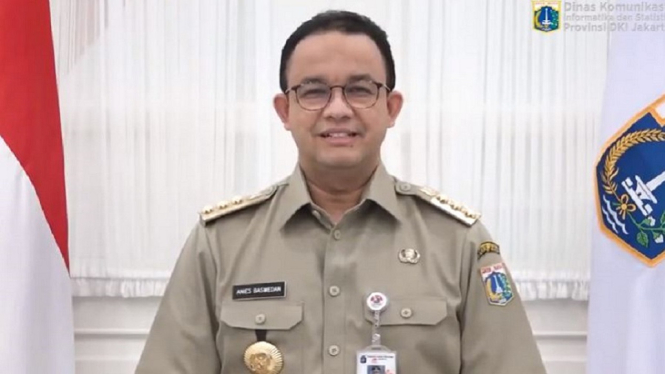 Gubernur DKI Jakarta Anies Baswedan Terbitkan Kepgub Perpanjangan PPKM Level 4 (Foto Instagram)