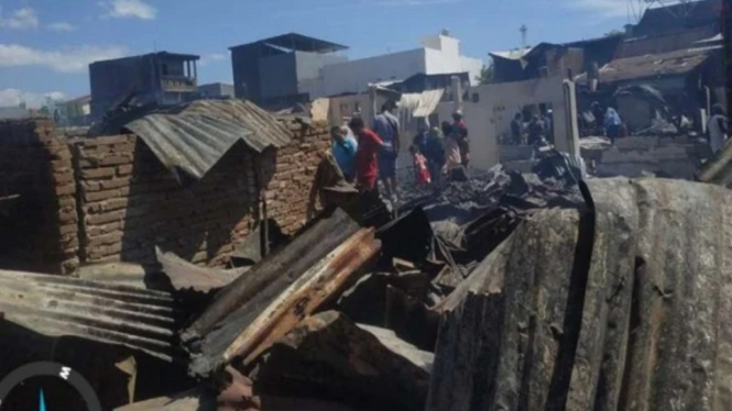 Kebakaran Menghanguskan 95 Rumah di Makassar, Korban Butuh Makanan dan Keperluan Bayi