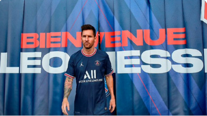 Lionel Messi selamat datang di PSG