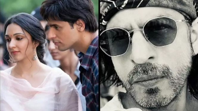 Shah Rukh Khan Mengaku Terpesona Film 'Shershaah' Sidharth Malhotra dan Kiara Advani (Foto Kolase)
