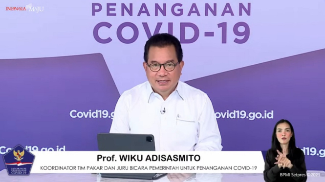 Prof Wiku Sebut Warga Asing Bisa Dapatkan Vaksinasi Covid-19 Gratis di Indonesia (Foto Tangkap Layar Youtube)