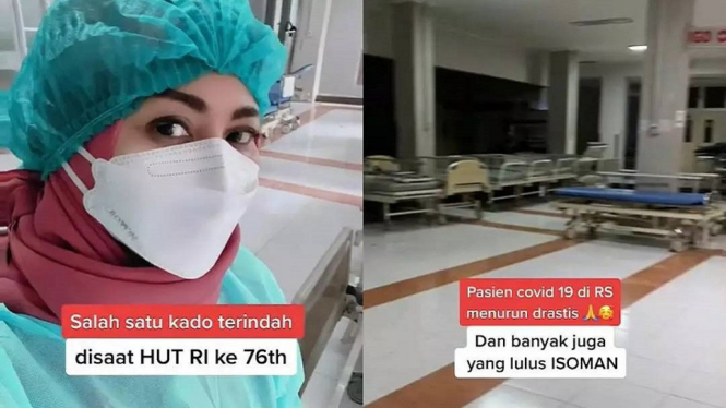 Viral Dokter Cantik Pamer Suasana Rumah Sakit Sepi dari Pasien Covid-19 (Foto Instagram)