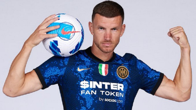 Lukaku Pergi, Edin Dzeko Resmi Bergabung ke Inter Milan Secara Gratis (Foto Instagram)