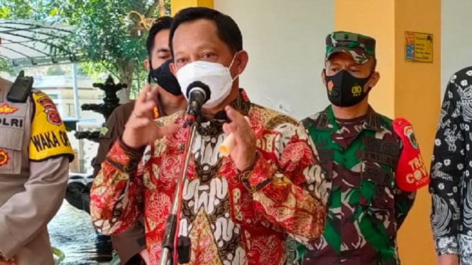 Mendagri Keluarkan Instruksi Nomor 34, Jabodetabek Masih Level 4, Ini Daftar Lengkapnya (Foto Dok. antvklik)