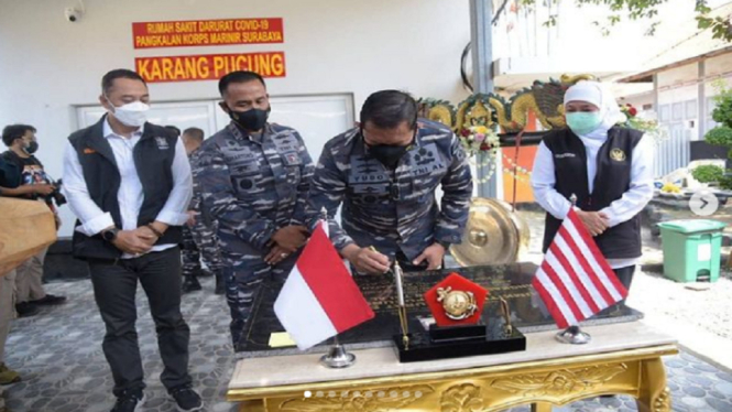 RS Darurat Covid-19 Korps Marinir TNI AL Siap Tampung 800 Pasien