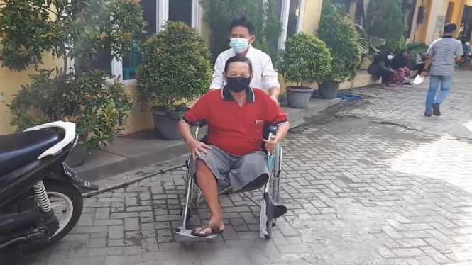 Vaksinasi Bagi Disabilitas dan Orang Dengan Gangguan Jiwa Sepi Peminat (Foto antvklik-Andre)