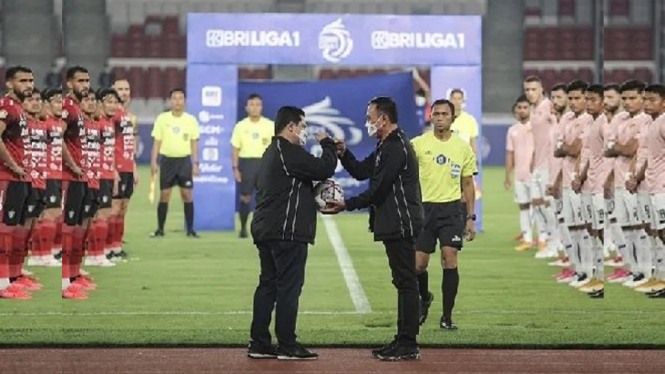 Menteri BUMN Erick Thohir Sebut Liga 1 Ajang Pemersatu Bangsa dan Pengobar Semangat (Foto Instagram)