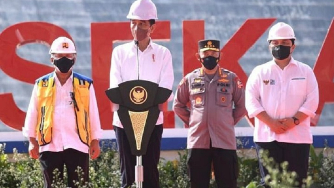 Menteri BUMN Erick Thohir Tindaklanjuti Kehadiran Bendungan Way Sekampung Lewat PLN (Foto Instagram)