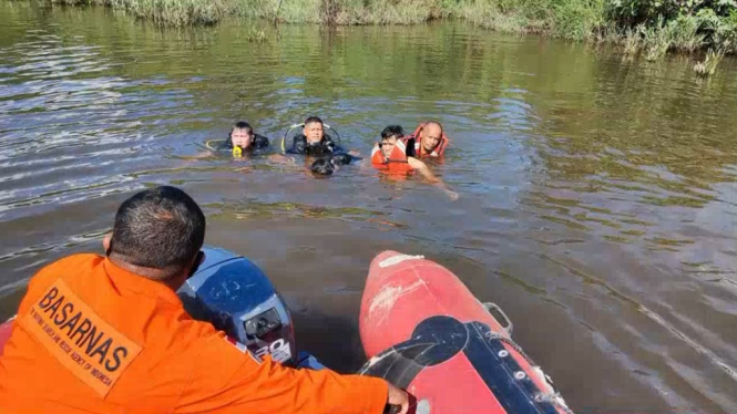 evakuasi korban tenggelam