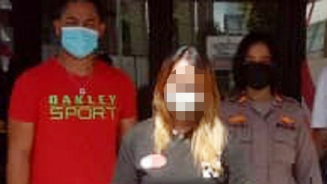 Wanita Cantik Ini Ditangkap Polisi Usai Aksinya Menganiaya di Kosan Viral (Foto RRI)
