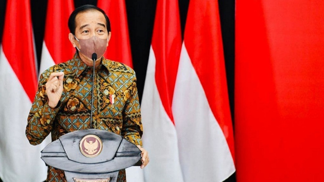 Presiden Jokowi Ungkap Indonesia Tidak Masuk 10 Negara Kasus Covid-19 Tertinggi di Dunia (Foto Instagram)