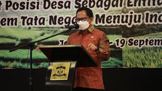 Tekan Laju Urbanisasi, Mendagri Tito Karnavian Dorong Desa Perkuat Ekonomi (Foto Puspen Kemendagri)