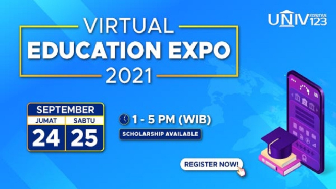 Gratis! Universitas123 Virtual Education Expo 2021 Hadir dengan Banyak Universitas Bergengsi (Adv)