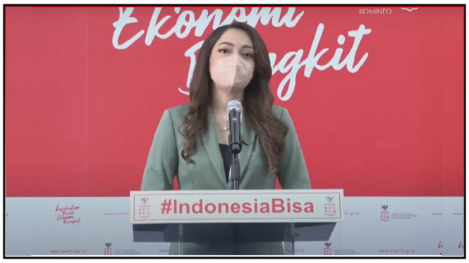 Sukseskan Vaksinasi, Tunjukkan Indonesia Layak Jadi Tuan Rumah Acara Internasional (Foto KPCPEN)