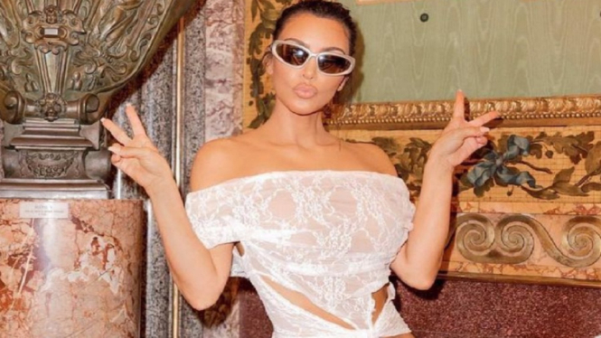 Kim Kardashian Donasikan Uang untuk Janda 4 Anak, Segini Jumlahnya (Foto: Instagram)