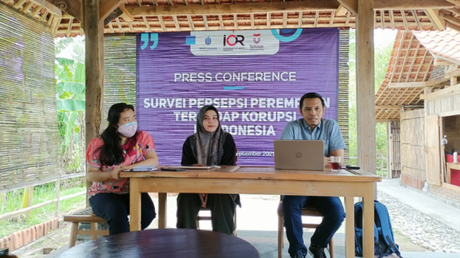 Mengejutkan, 46 Persen Perempuan Indonesia Menganggap Korupsi Hal Biasa dan Lumrah (Foto antvklik-Andri)