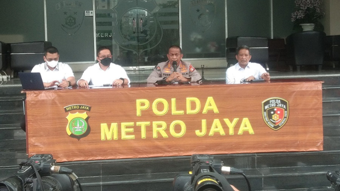 Polisi Umumkan 3 Tersangka Baru Kebakaran Lapas Tangerang (Foto antvklik-Dendy)