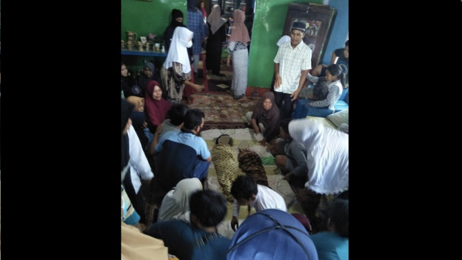 Tragis, Dua Balita Tewas Tenggelam di Kolam saat Ditinggal Orang Tuanya Memanen Sawit (Foto antvklik-Muhammad Arifin)