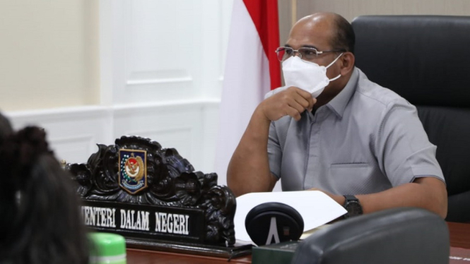 Mendagri Keluarkan Instruksi untuk Pemda Penyelenggara PON XX Papua Terkait Prokes (Foto Puspen Kemendagri)