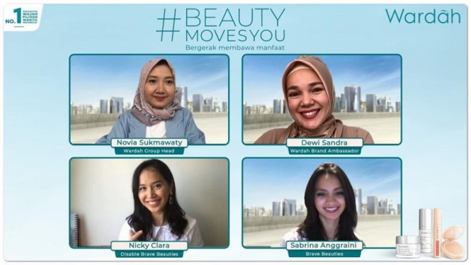 Luncurkan Campaign Beauty Moves You Wardah Berkomitmen Bergerak Bawa Manfaat (Adv)
