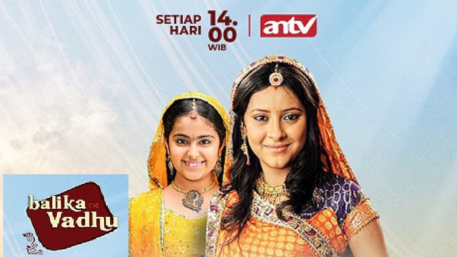 Serial India ANTV, Balika Vadhu peringkat pertama dan terpopuler. (Foto: Instagram @antv_official)