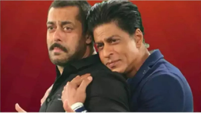 Potret Persahabatan Salman Khan dan Shah Rukh Khan Ketika Dirundung Masalah