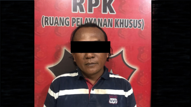 Pelaku Pencabulan Anak di Bawah Umur Diringkus Satreskrim Polres Serang Kota (Foto Humas Polres Serang Kota)