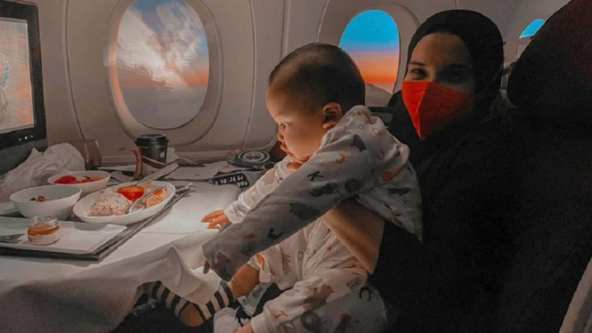 Ukkasya Bisa ke Luar Negeri Naik Pesawat, Ini Penjelasan Zaskia Sungkar (Foto: Instagram)