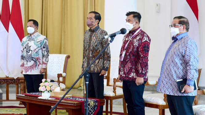 Presiden Jokowi Berpesan Agar Perkuat Perdagangan Antar Daerah dan Pulau (Foto Puspen Kemendagri)