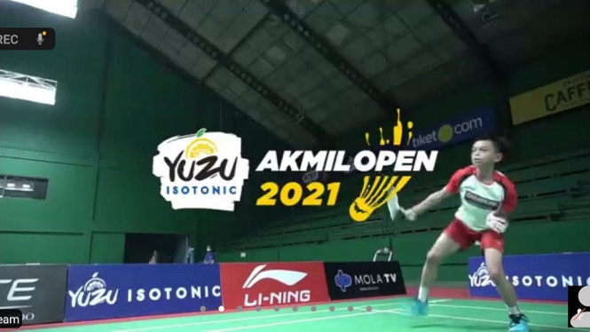 Kejuaraan Bulutangkis Yuzu Isotonik Akmil Open 2021a