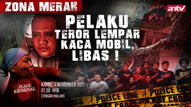 Pelaku Teror Lempar Kaca Mobil, Libas! Zona Merah, Jejak Kriminal, Kamis Dini Hari