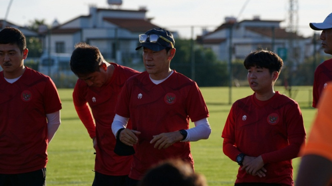 Shin Tae-yong Evaluasi Skuad Garuda usai kalah dari Afghanistan 0-1