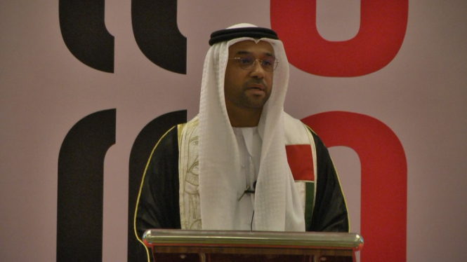 Duta Besar Uni Emirat Arab untuk Indonesia Abdullah Salem Obeid Al Dhaheri (antv /Wisnu Hutomo)