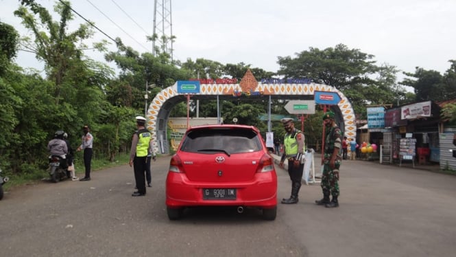 Satgas Covid-19 Pemalang Perketat Prokes di Tempat Wisata Jelang Libur Nataru (Foto Humas Polres Pemalang)