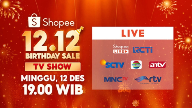 Dapatkan Honda CRV dan Hadiah Lainnya saat Shopee 12.12 Birthday Sale TV Show Gelar Games Berhadiah