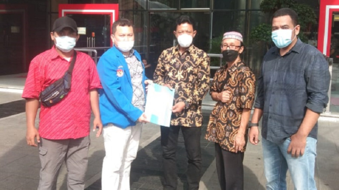 MPO KNPI Sambangi KPK dan Mabes Polri, Melapor Terkait Donasi Gala Sky (Foto Istimewa)