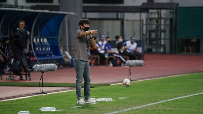 Skuad Garuda Fokus Tatap Laga Melawan Vietnam Shin Tae-yong