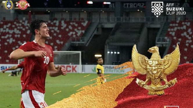 Elkan Baggott Indonesia vs Malaysia 4-1