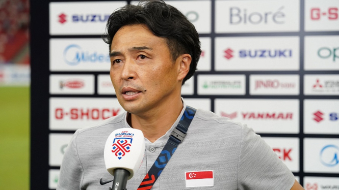 Pelatih Timnas Singapura Tatsuma Yoshida