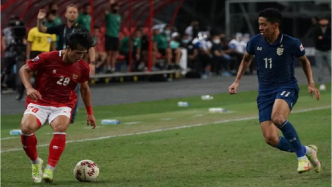 Alfeandra Dewangga bek timnas Indonesia di Piala AFF 2020