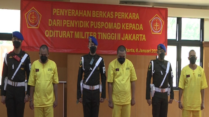 Berkas 3 Oknum TNI Penabrak Sejoli di Nagrek Dilimpahkan Ke Oditur Militer