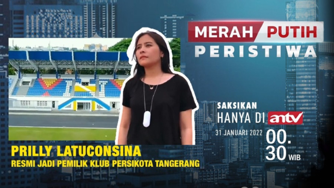 WOW... Prilly Latuconsina Resmi Jadi Pemilik Persikota Tangerang